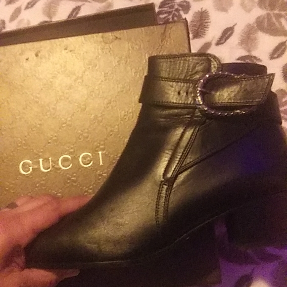 Gucci Dionysius blk Elizabeth bootie - Picture 2 of 3